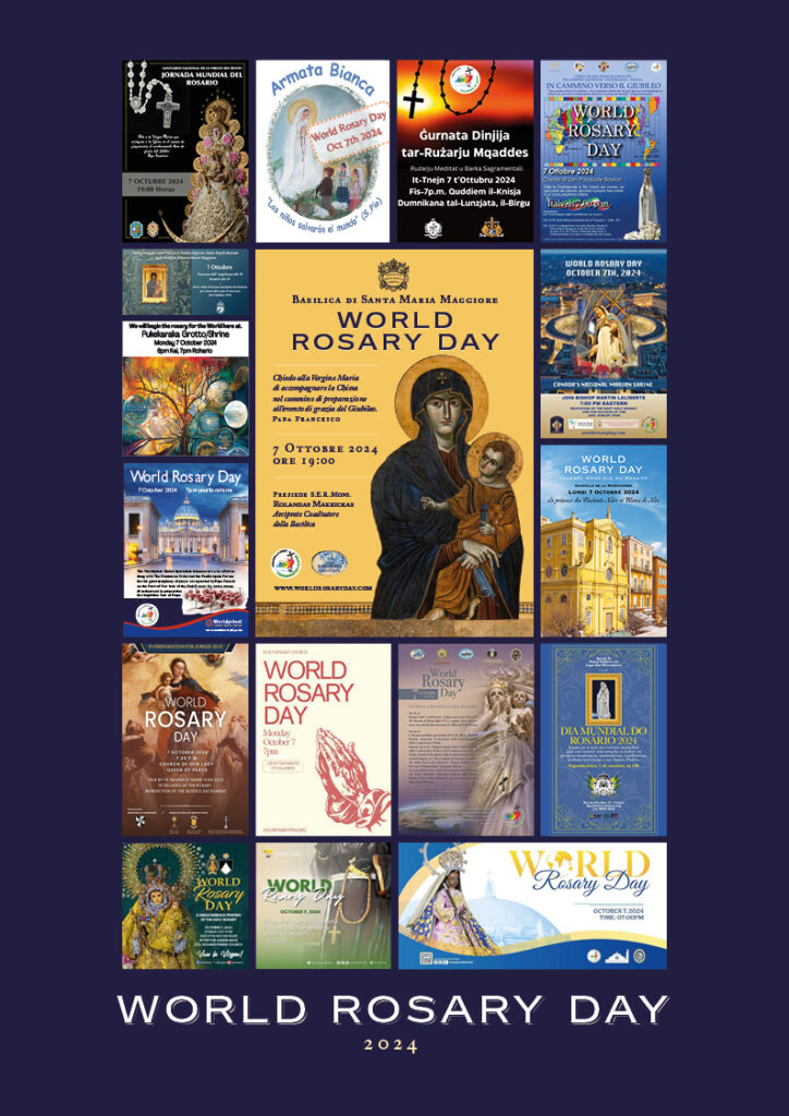 WORLD ROSARY DAY 2024 MOSAIC