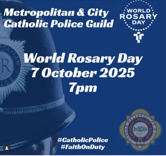 METROPOLITAN & CITY CATHOLIC POLICE GUILD - WORLD ROSARY DAY 2025